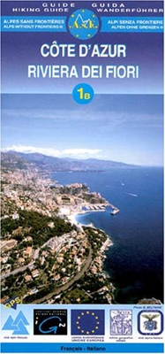 Carte de randonnée : Côte-d'Azur (Français - Italien) (Cartoguides)