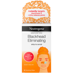 Neutrogena Blackhead Eliminating Strip to Scrub with Salicylic Acid (6 Strips) precio