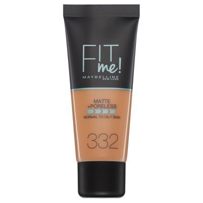Fit Me! Maybelline Fond de Teint Matte + Poreless 30 ml (différentes teintes disponibles) - 332 Golden