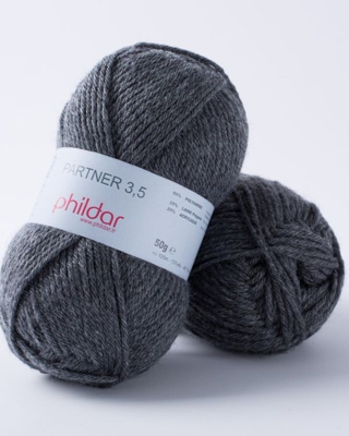 Fil à tricoter Phildar partner