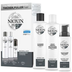 NIOXIN 3-Part System 2 Loyalty Kit for Natural Hair with Progressed Thinning en oferta