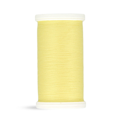 Bobine fil 100 m 100% polyester jaune pâle precio