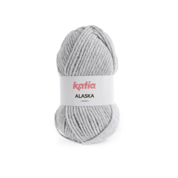 Fil à tricoter Katia Alaska gris en oferta