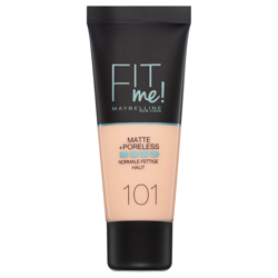 Fit Me! Maybelline Fond de Teint Matte + Poreless 30 ml (différentes teintes disponibles) - 101 True Ivory características