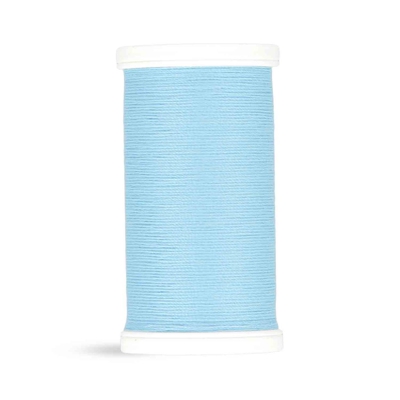 Bobine fil 100 m 100% polyester bleu clair