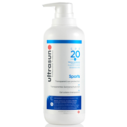 Ultrasun 20 SPF Sport gel (400ml) características