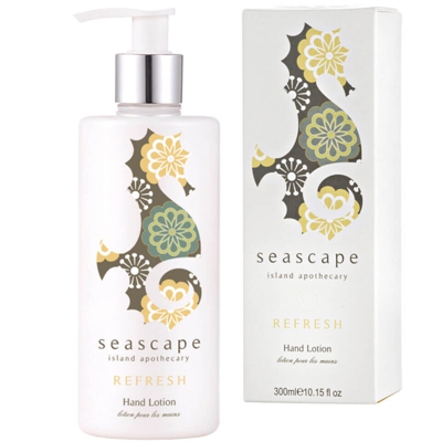 Lotion pour les mains rafraîchissante Seascape Island Apothecary   (300ml)