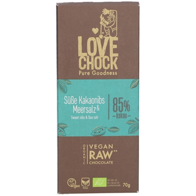 Lovechock Bio Noix sucrées & Sel de mer