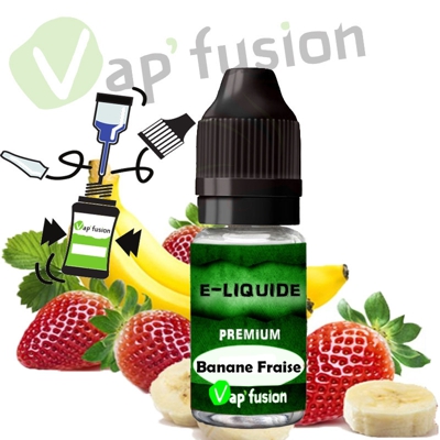 E liquide banane fraise 10ml Vapfusion