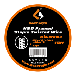 N80 Framed Staple Twisted Wire par Geek Vape en oferta