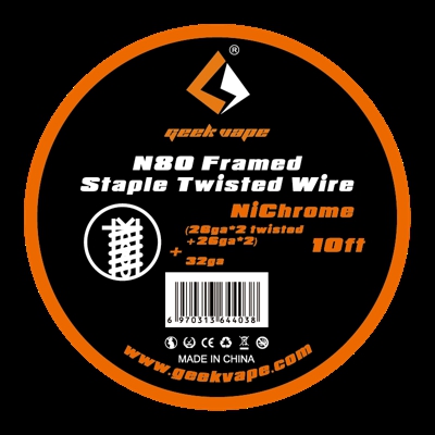 N80 Framed Staple Twisted Wire par Geek Vape