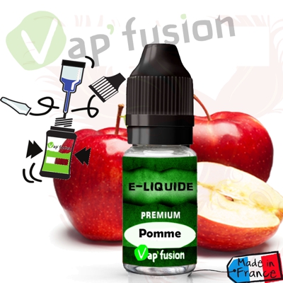 e liquide Pomme 10ml Vapfusion