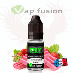 Chewing-gum fraise - arôme concentré - 10 ml - DIY - Vapfusion en oferta