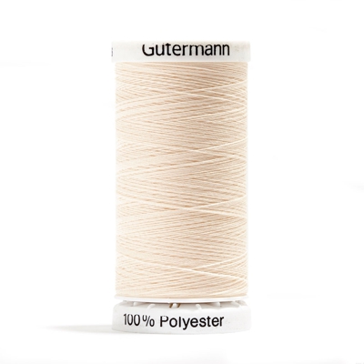 Bobine de fil polyester Gütermann - Beige - Marron