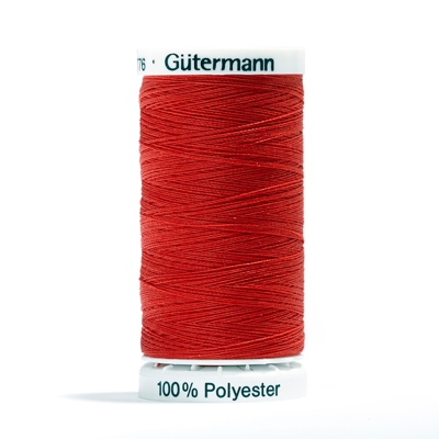 Bobine de fil polyester Gütermann - Rouge - Rose