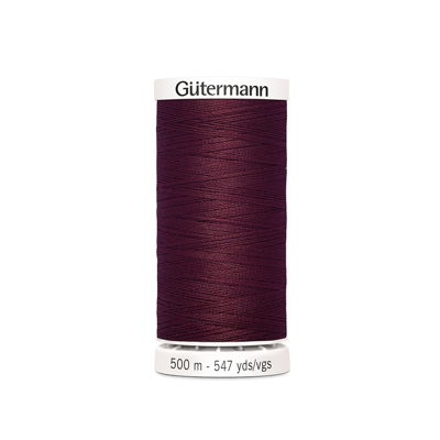 Bobine de fil pour tout coudre Gütermann - Bordeaux