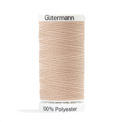 Bobine de fil polyester Gütermann - Beige - Marron en oferta