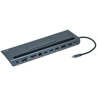 USB-C Metal Low Profile 4K Triple Display, Station d''accueil