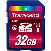 32GB SDHC CL 10 UHS-1 mémoire flash 32 Go MLC Classe 10, Carte mémoire