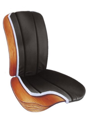 Sissel® DorsaBack-Pad Noir en oferta
