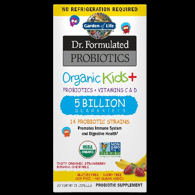 Microbiome Spécial Enfants - Fraise et Banane - 30 Comprimés à Croquer