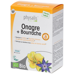 physalis® Onagre + Bourrache Bio características
