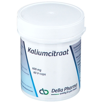 Deba Kaliumcitraat 600 mg