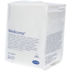 Hartmann Medicomp Compresse 4 Plis 7.5 x 7.5 cm características