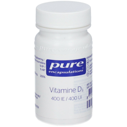 Pure Encapsulations Vitamine D3 400 UI características