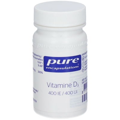 Pure Encapsulations Vitamine D3 400 UI