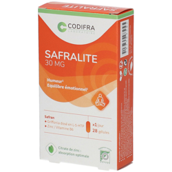 Codifra safralite 30 mg características