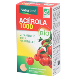 Naturland Acerola Bio 1000 características