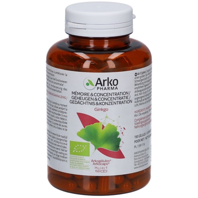 Arkopharma Arkogélules® Ginkgo Biloba Bio