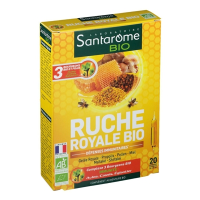 Santarome Ruche Royale Bio 3 Bourgeons Bio et Frais