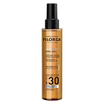 Huile pour le Corps UV Bronze SPF 30 Filorga 150 ml