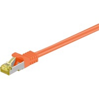 RJ-45 CAT7 15m câble de réseau Orange S/FTP (S-STP)