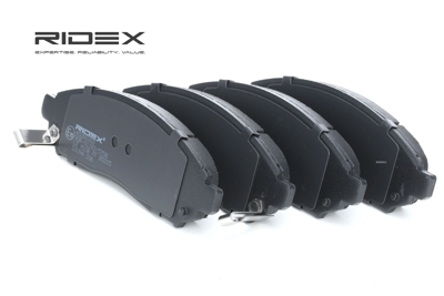 RIDEX Plaquettes De Frein 402B0303 Jeu De Plaquettes De Frein,Jeu de plaquettes de frein, frein à disque NISSAN,INFINITI,NAVARA D40,PATHFINDER R51