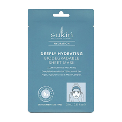 Sukin Hydration Deeply Hydrating Sheet Mask Sachet 200ml (Pack of 8) en oferta