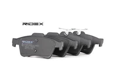 RIDEX Plaquettes De Frein 402B0008 Jeu De Plaquettes De Frein,Jeu de plaquettes de frein, frein à disque OPEL,FORD,RENAULT,VECTRA C GTS,VECTRA C