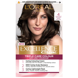 L'Oréal Paris Excellence Crème Permanent Hair Dye (Various Shades) - 4 Natural Dark Brown características