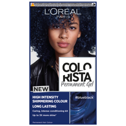 L'Oréal Paris Colorista Permanent Gel Hair Dye (Various Shades) - Blue Black precio