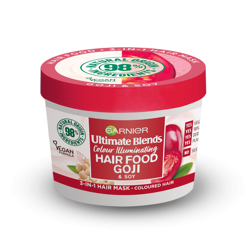 Garnier Ultimate Blends Hair Food Goji 3-in-1 Hair Mask Treatment for Coloured Hair 390ml características