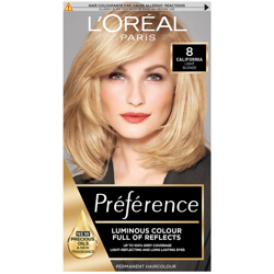 L'Oréal Paris Préférence Infinia Hair Dye (Various Shades) - 8 California Natural Mid Blonde precio