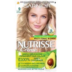 Garnier Nutrisse Permanent Hair Dye (Various Shades) - 9 Light Blonde en oferta