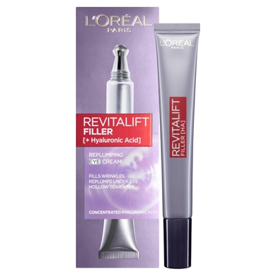 Crème de soin pour les yeux Revitalift Filler Renew de L'Oréal Paris (15ml)