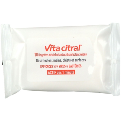 Asepta Vita Citral® Lingettes Désinfectantes