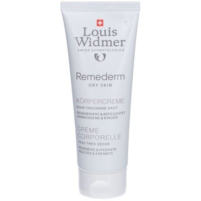 Louis Widmer Remederm Crème Corporelle légèrement parfumé