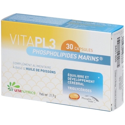 Vitanutrics Vita-PL3 Phospholipides Marins