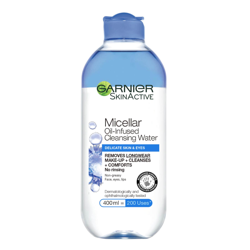 Eau Micellaire Nettoyante pour les Peaux et les Yeux Sensibles Garnier 400 ml precio