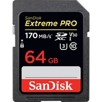 Exrteme PRO 64 GB mémoire flash 64 Go SDXC UHS-I Classe 10, Carte mémoire